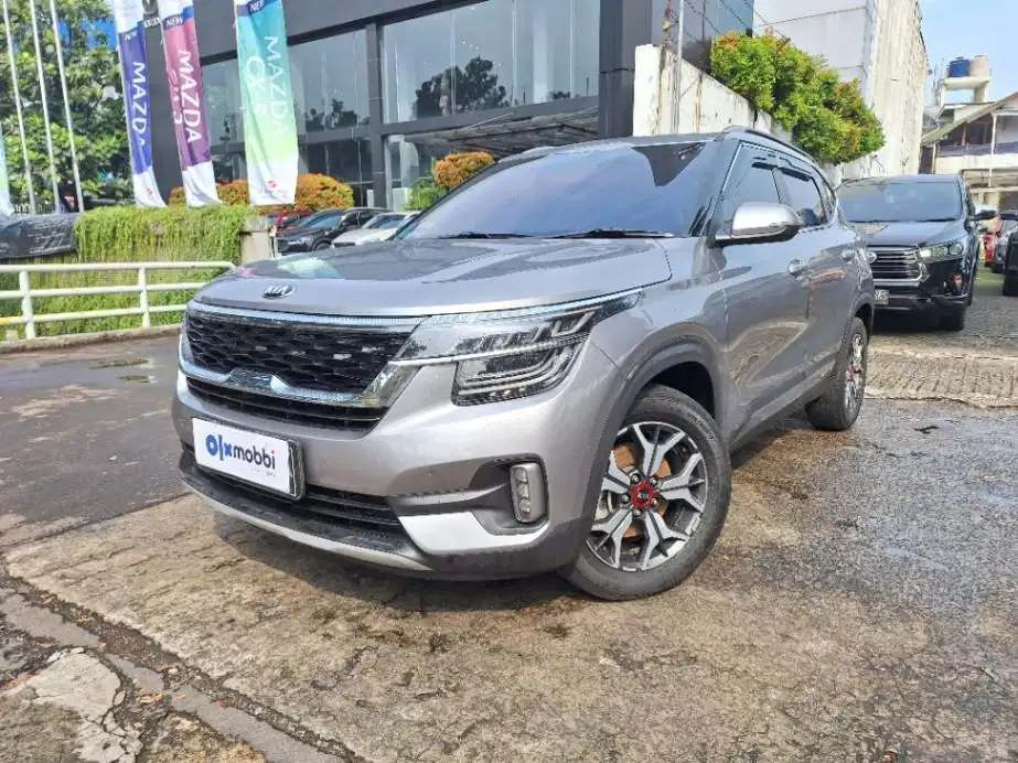 Pajak Panjang Kia Seltos  1.4 EX Plus Bensin-AT 2020 Abu-Abu