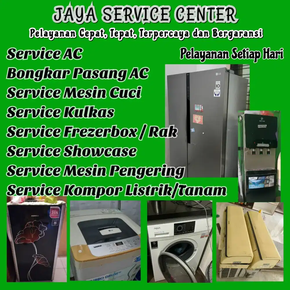 Service Kulkas Frezerbox Bongkar Pasang AC Servis AC Mesin Cuci Darmo