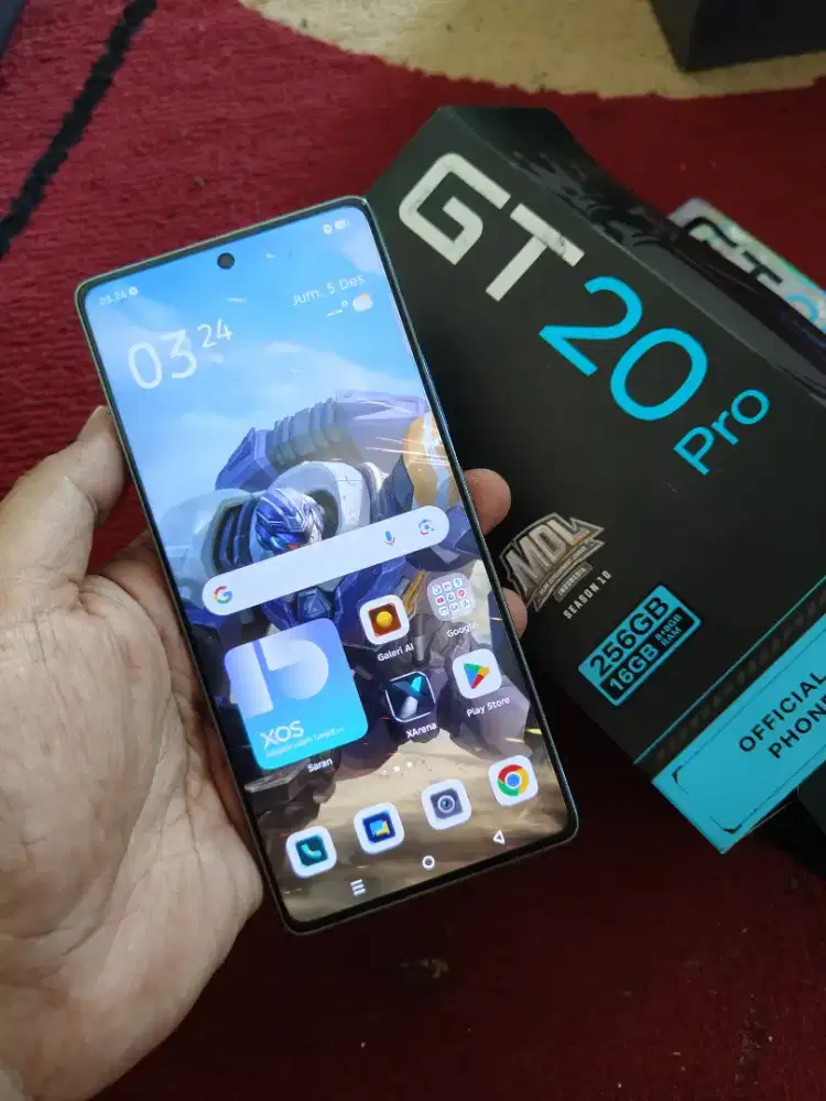 Infinix Gt 20 pro 5g