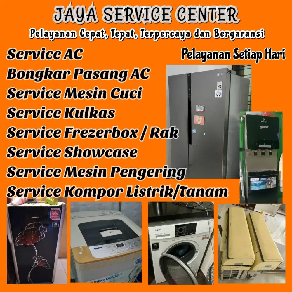 Service Kulkas Frezer Bongkar Pasang Servis AC Mesin Cuci Tambaksari