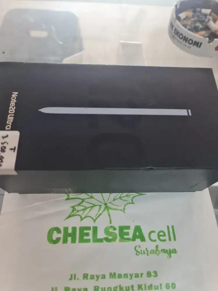 Murah hp samsung Note 20 ultra 8+8/256 lkp mulus warna putih