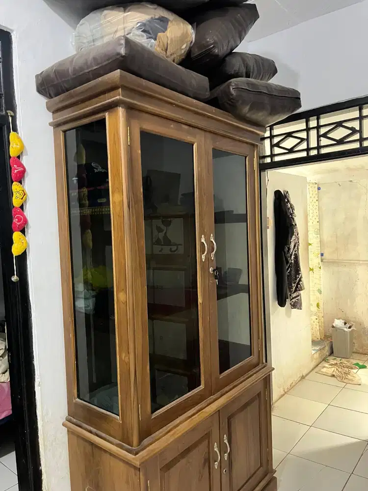 Di jual murah lemari jati 4 pintu murah pisan