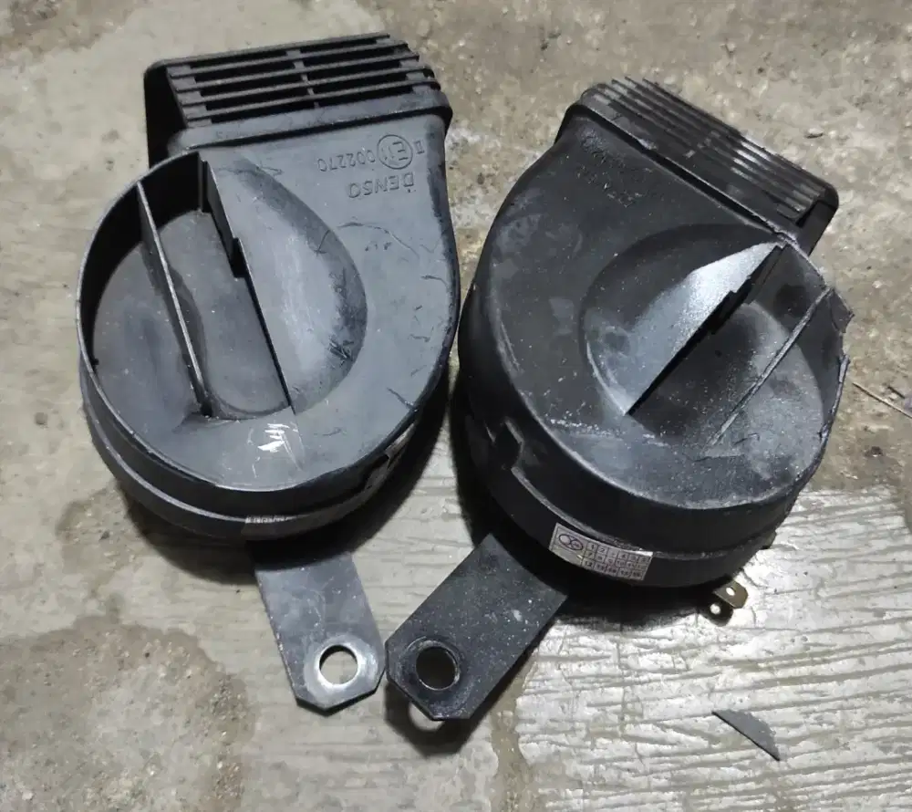 Klakson keong motor mobil merek denso