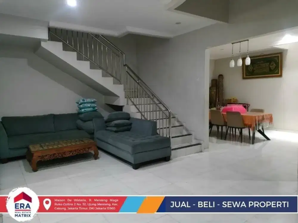 Jual Cepat Rumah Mewah 5KT di Metland Menteng Cakung