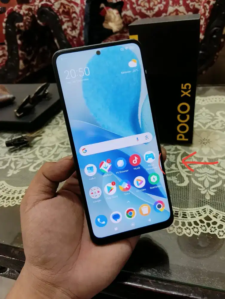 Poco X5 5G (8/256) Fullset Original