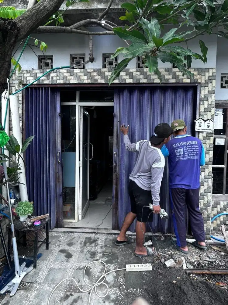 Folding gate bongkaran