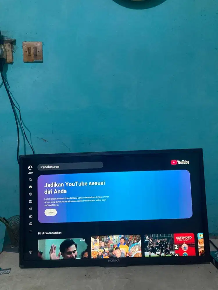 LED tv 30inch konka android digital