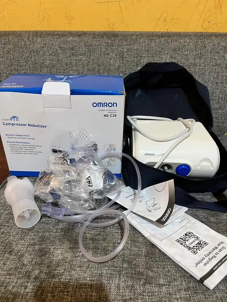 Nebulizer alat uap omron