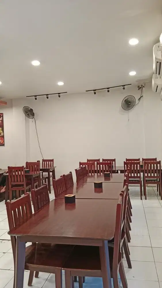 Jual Meja Kursi Kayu Ex Restaurant Resto