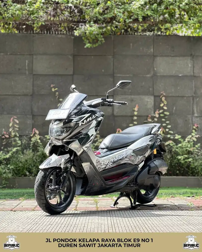 TERMURAH YAMAHA NMAX 155 TH 2017 WARNA GREY PERFECT CONDITION