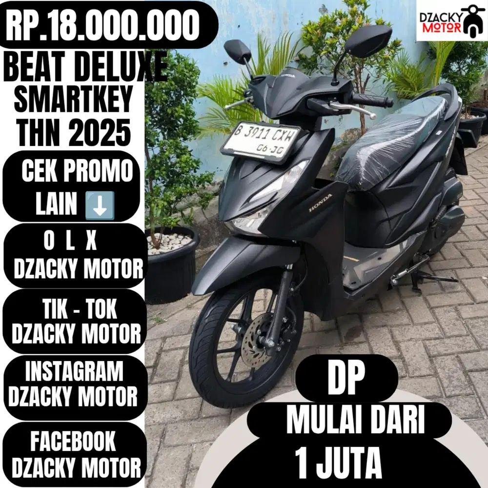 BEAT DELUXE SMARTKEY THN 2025 SECOND LIKE NEW