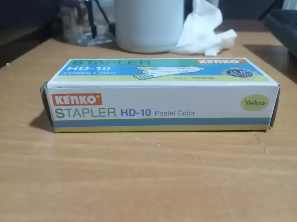 Stapler Kenko HD-10 Pastel Yellow