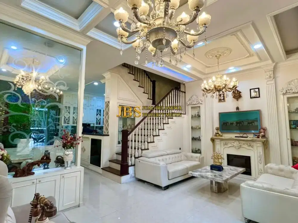 Dijual Rumah 2,5 Tingkat Siap Huni Lux di Komplek Cemara Asri - Medan