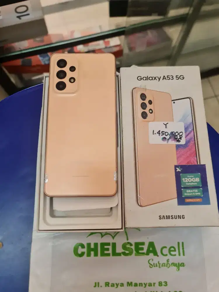Murah hp samsung A53 5G 8/128 lkp, bs TT