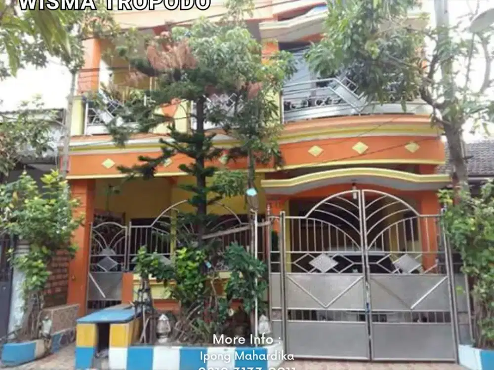 Rumah Murah Dijual Siap Huni di Wisma Tropodo Waru