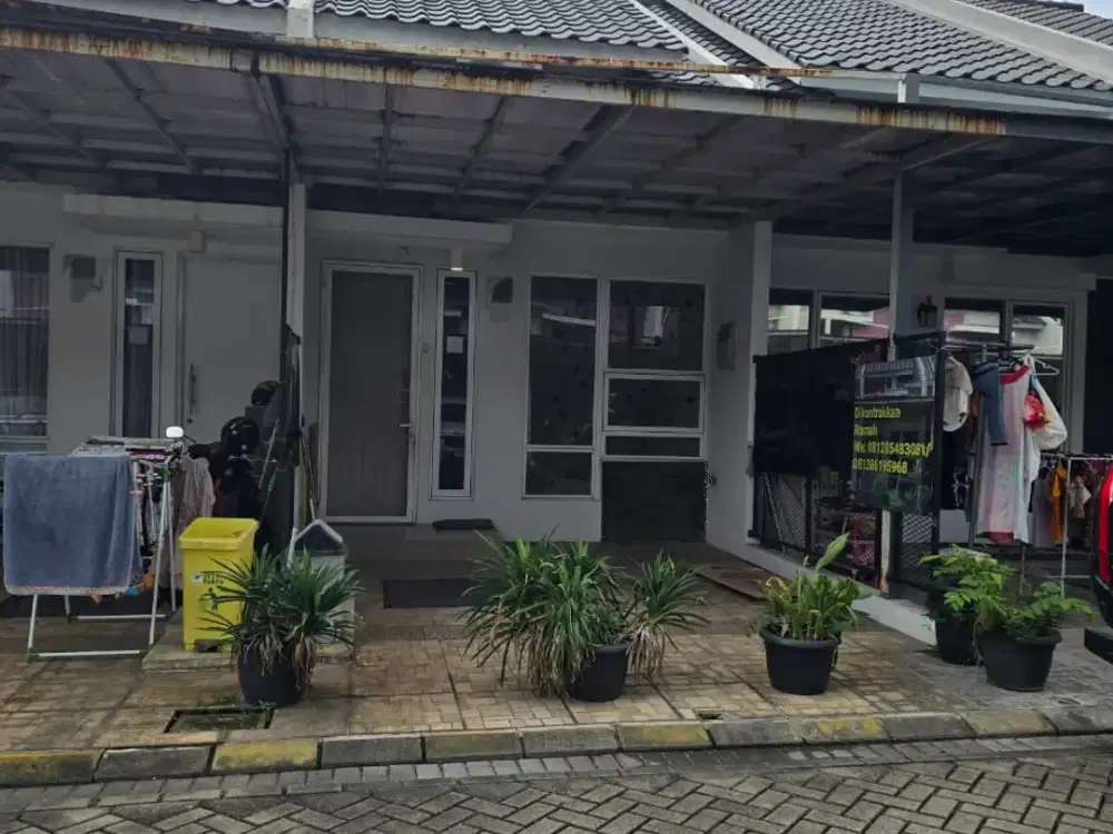 Disewakan rumah di Cluster Tropical Garden, Grand Galaxy City, Bekasi