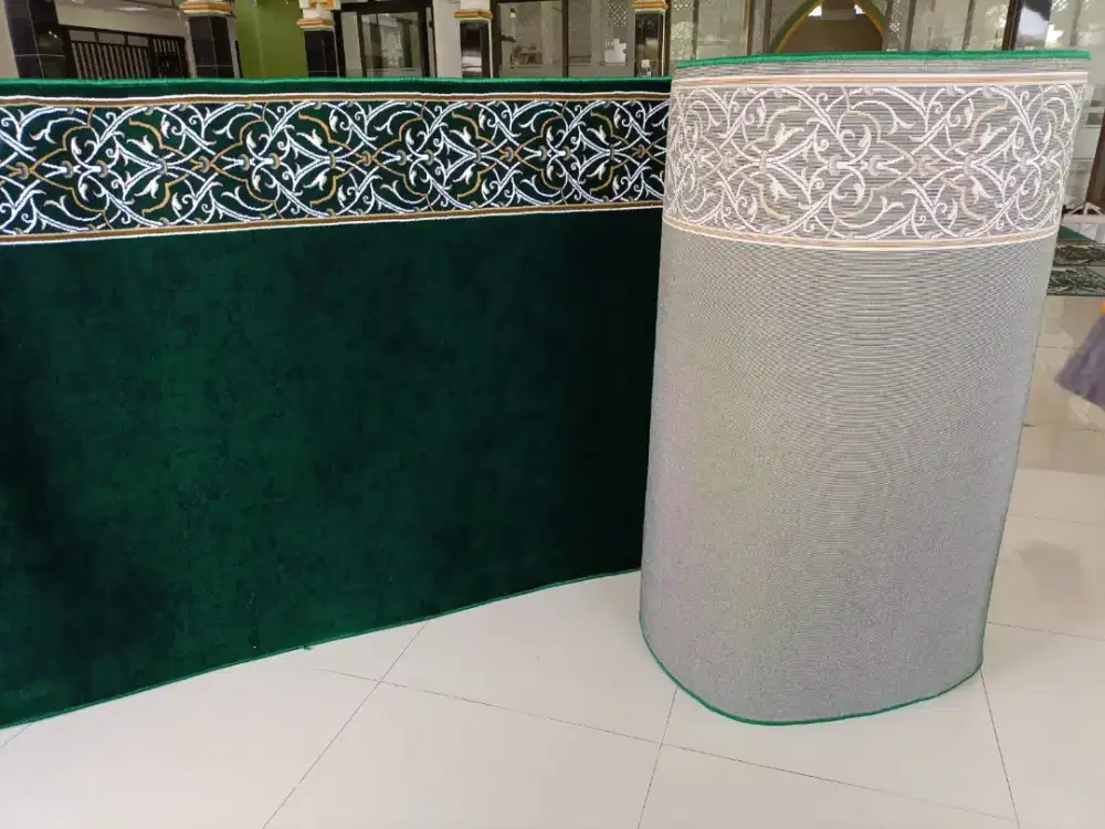 SEDIA KARPET MASJID LOKAL TEBAL HARGA GROSIR