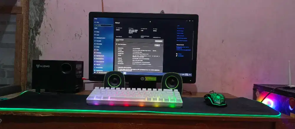 PC 1 SET LOW END MURAH