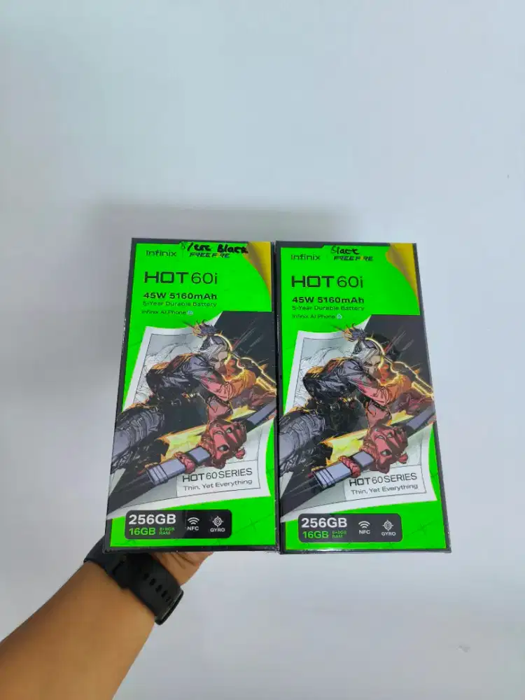 Infinix hot 60i 8/256 new promo