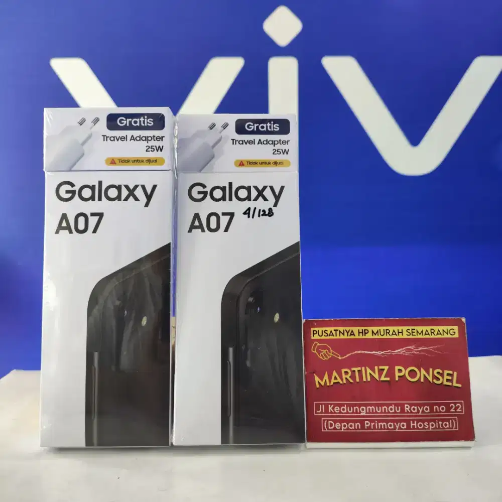 SAMSUNG A07 4/64. 4/128 GB NEW