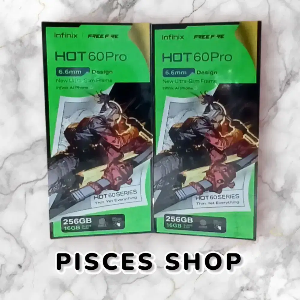 INFINIX HOT 60 PRP RAM 8/256 NEW Segel Garansi Resmi 1 Tahun
