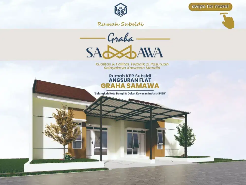 RUMAH SUBSIDI ANTI MAHAL! FLAT 5%