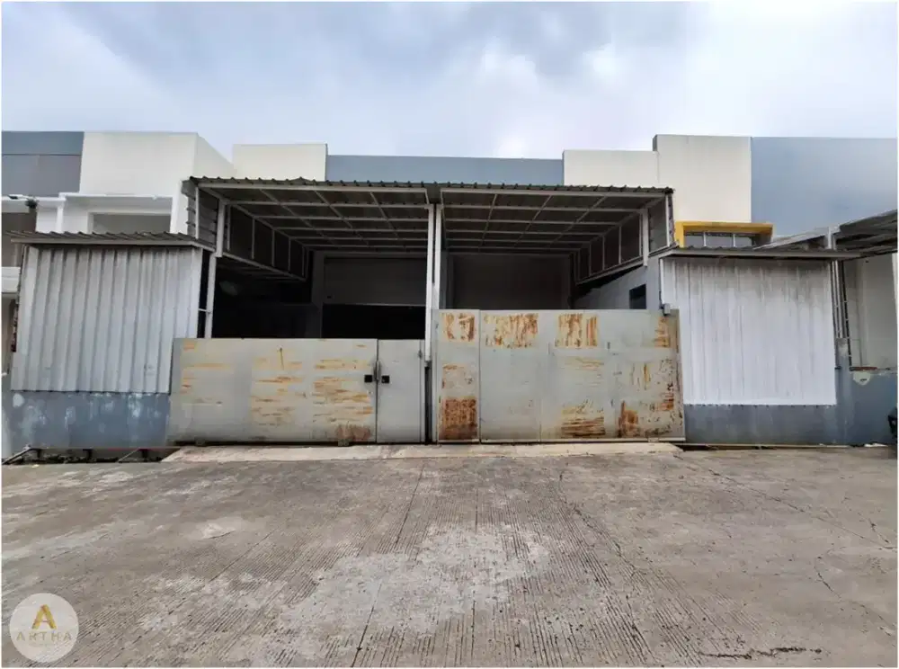 Gudang di kutawaringin industrial park siap pakai