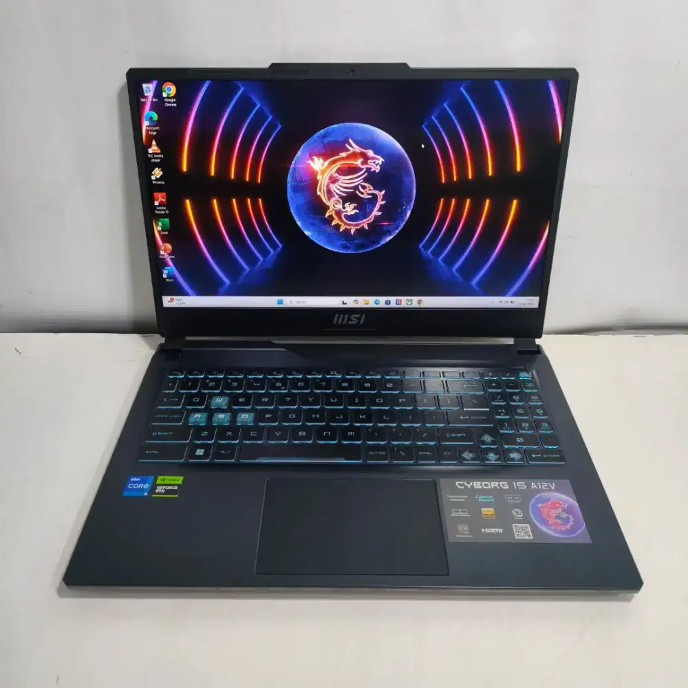 Msi Cyborg 15 A12VE Intel Core I5-12450H 16gb ssd 512gb RTX 4050 6gb