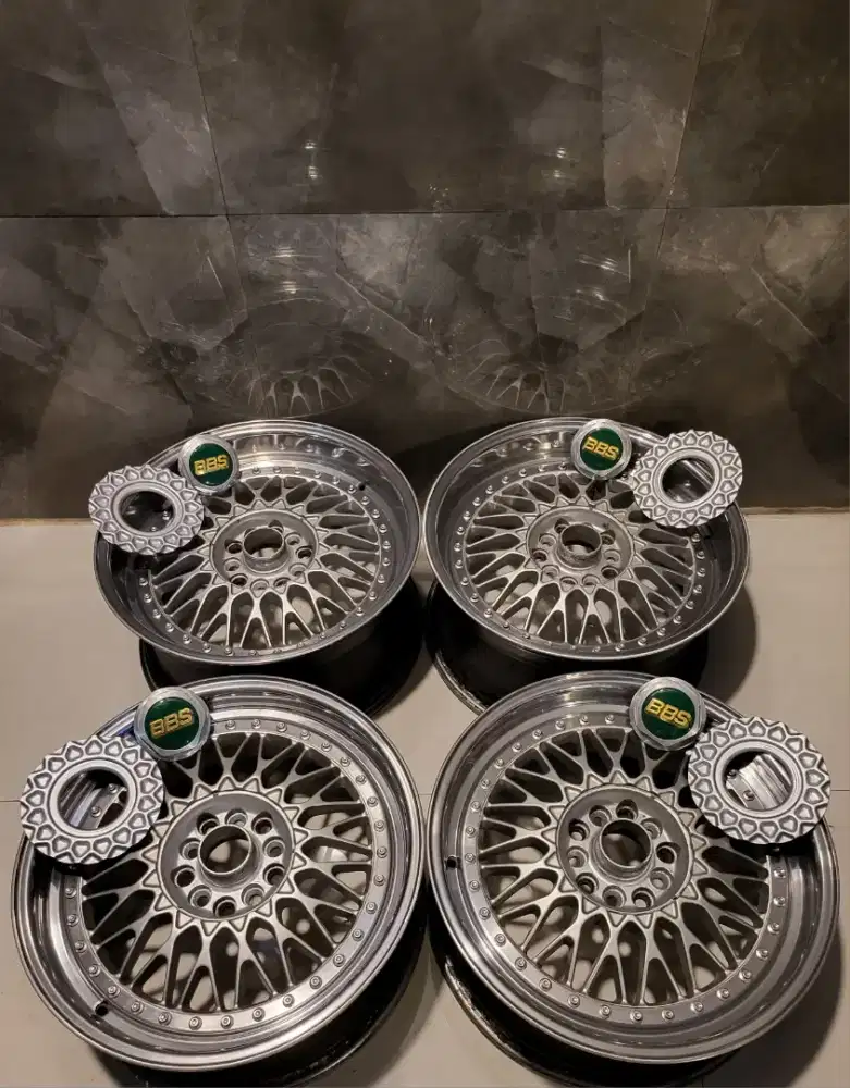 Velg bbs rs r18 bmw mercy jepang dop puter e36 e46 e90 f30 e34 e39 x1