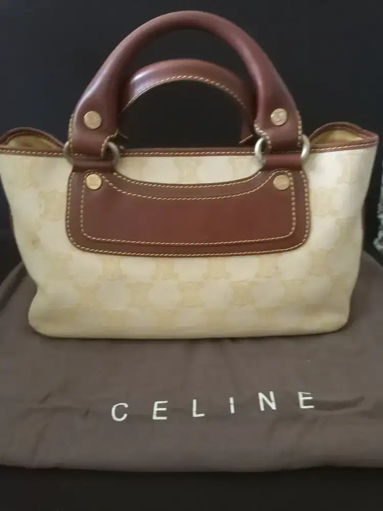 Preloved Auntentic Branded Bag Celine Sunflower