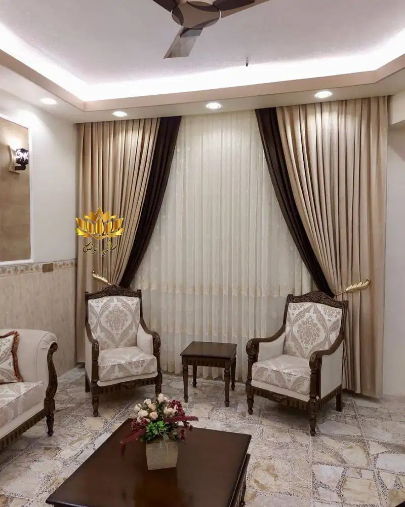 Termewah Tirai Gorden Jendela Gordyn Mewah Hordeng Model Terbaru Murah