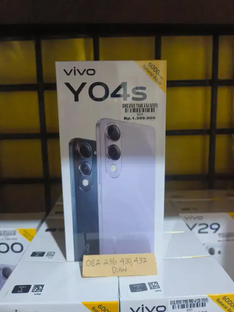 Ready Vivo Y04s 4/64 Atlantis Dahsyat