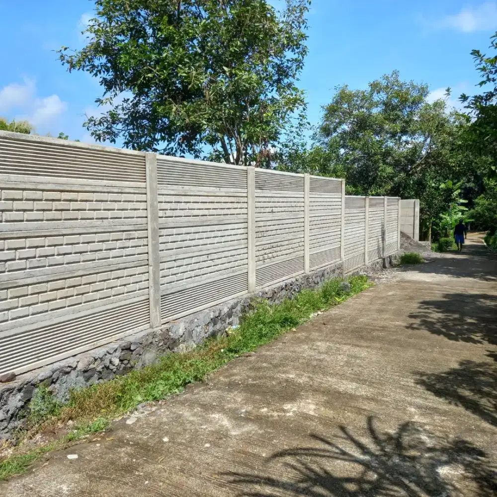 Pagar panel beton precast