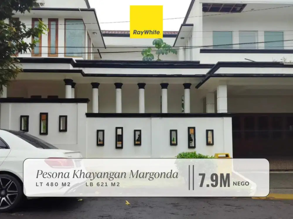 TURUN HARGA! Dijual Rumah Furnished Minimalis Harga dibawah pasar di Kawasan Pesona Khayangan Margonda