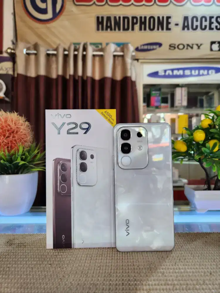 Vivo Y29 Ram 8+8Gb/ 128Gb Fullset Mulus Pemakaian 3 Minggu Bergaransi