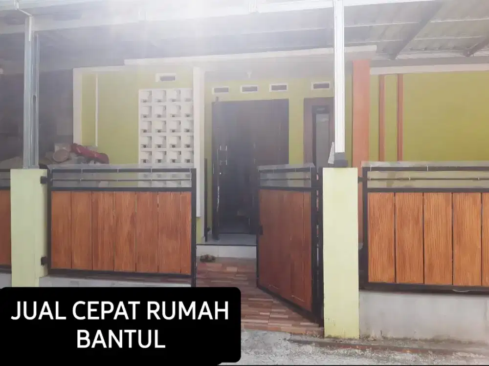 JUAL CEPAT RUMAH JALAN BANTUL HARGA NEGO