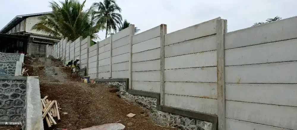 Pagar panel beton precast