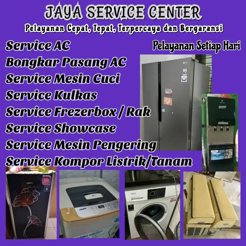 Service Kulkas Frezer Bongkar Pasang AC Servis Mesin Cuci AC Gresik