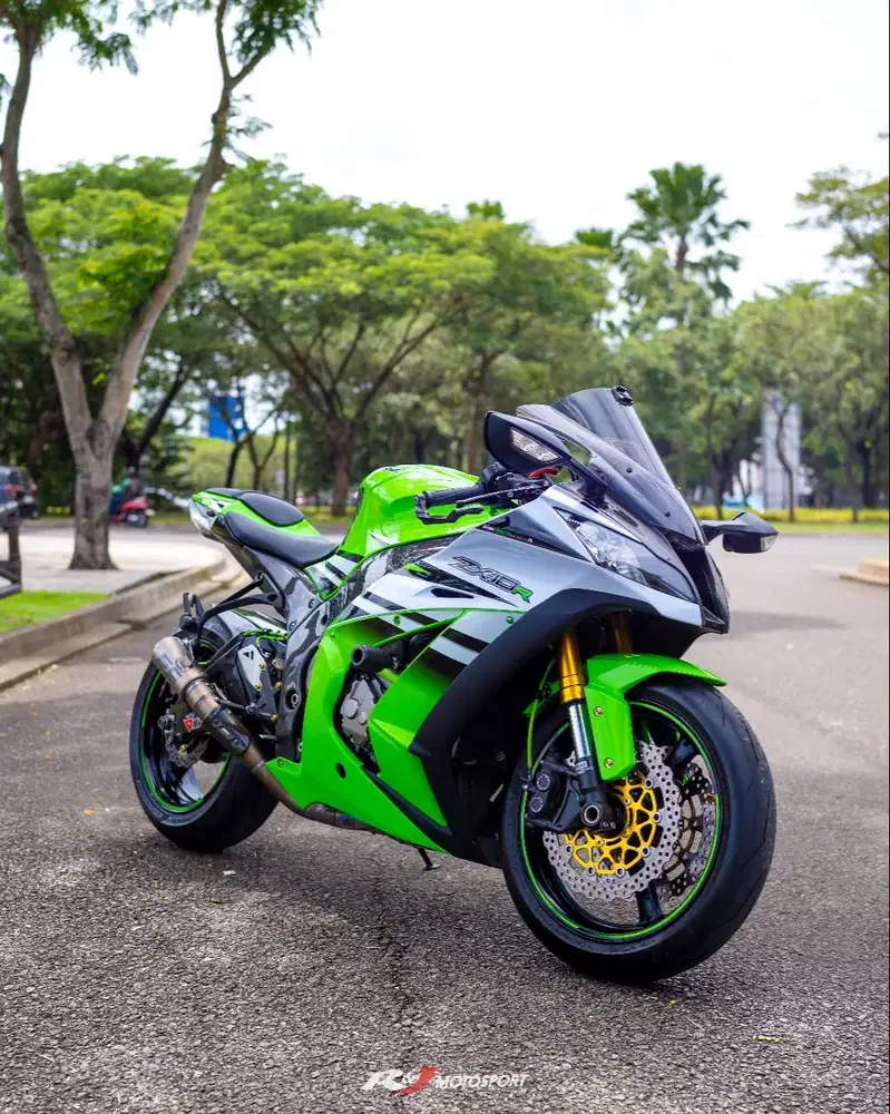 Kawasaki ZX10R ZX10 ZX 10R anniversary 30Th 2015 Knalpot SC Project
