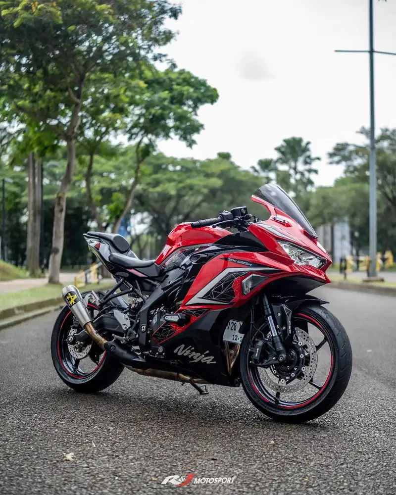 (Full Paper) Kawasaki ZX25R ZX25 ZX 25 ABS TFT Nik 2022 Warna Merah
