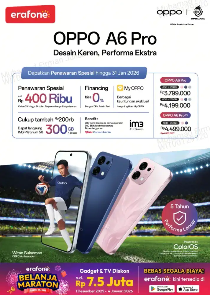 Promo Spesial Oppo Di Erafone margacinta
