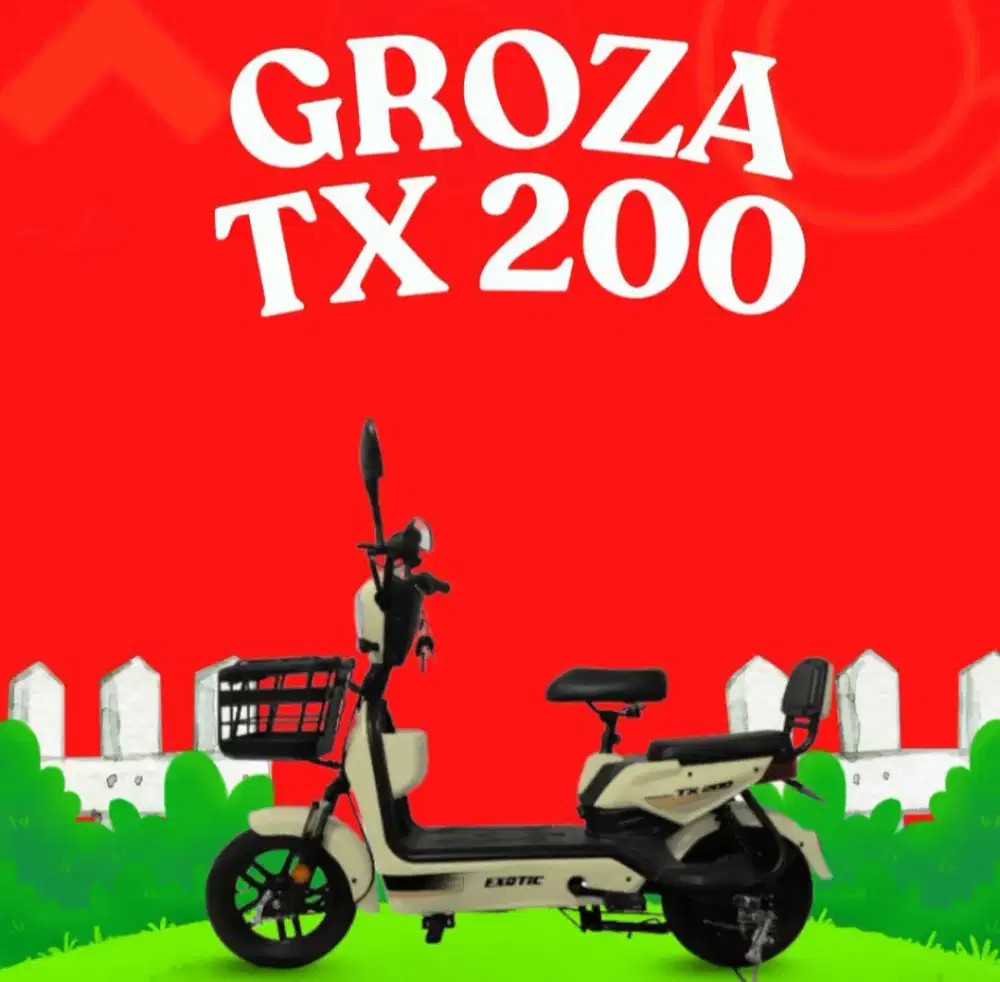 SEPEDA LISTRIK GROZA TX 200