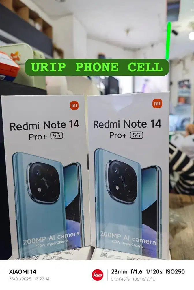 Note 14pro+5g 8/256 Promo+ bonus cash & credit garansi resmi
