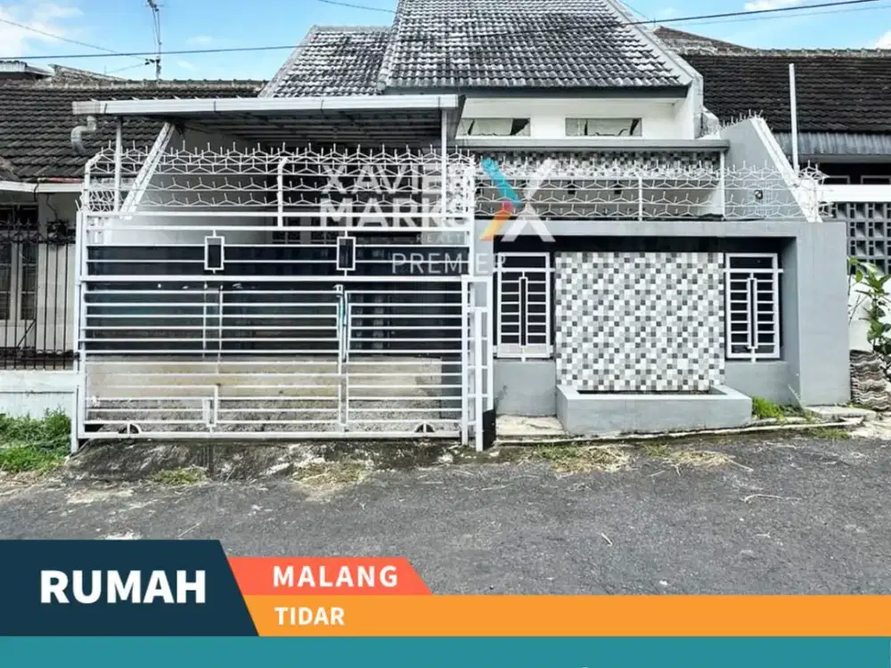 Dijual Rumah Bonus Furnish Bangunan Terawat di Tidar Tengah Malang