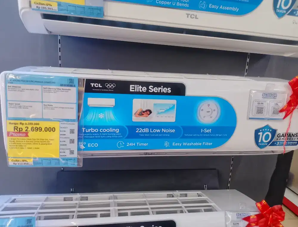 AC TCL 0,5 Cicilan pakai Homecredit