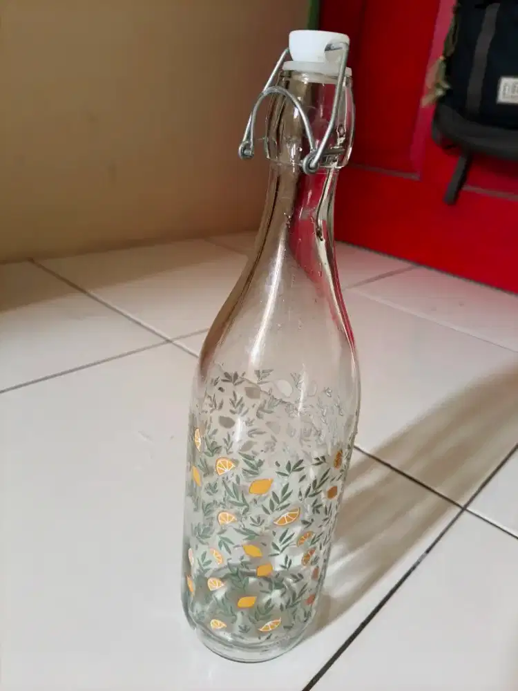 Botol Kaca tutup swing 1 liter