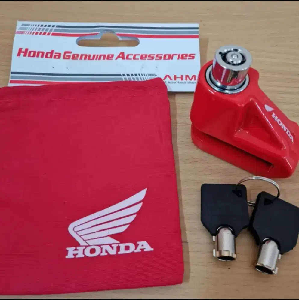 Gembok Cakram Honda Original Disclock disc lock