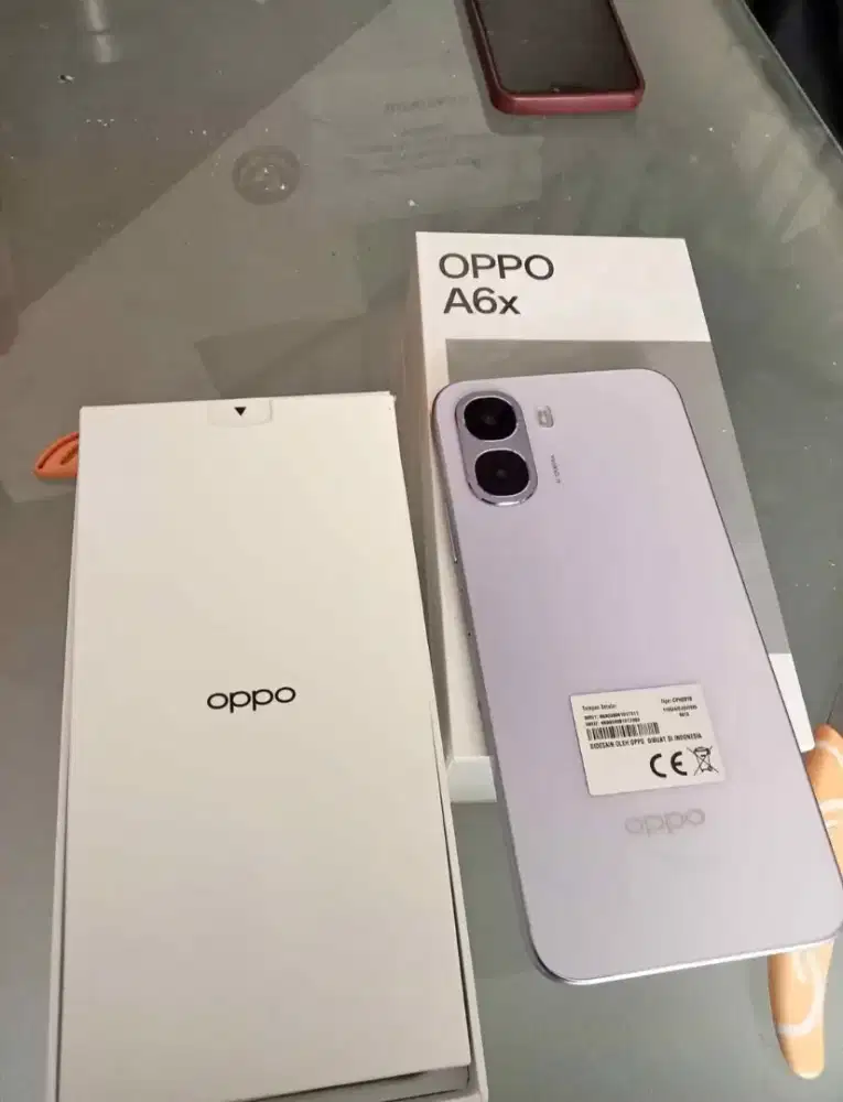 Promo AKHIR TAHUN‼️ OPPO A6x (4+4/64) Promo hp baru, segel dan murah.