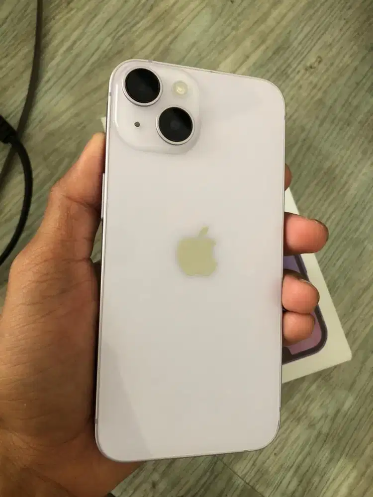 Hp iphone 14 128 inter warna purple