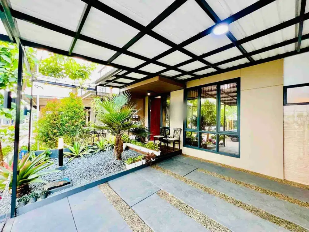 Rumah 2 Lantai 4 Kamar Luas 120m Furnish Hadap Selatan Kota Wisata Cibubur